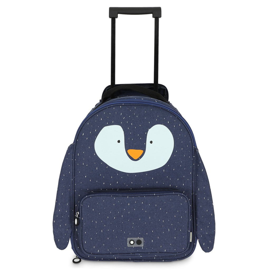 Water-Repellent Travel Trolley for Kids - Mr Penguin