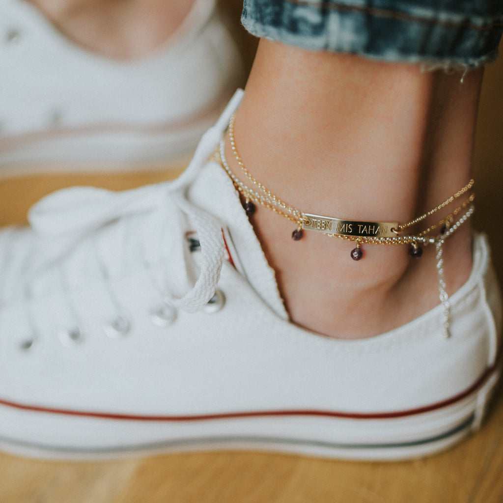 Anklet Eat, Pray, Love