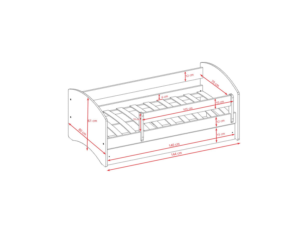 Babydreams Children’s Bed – No Pattern