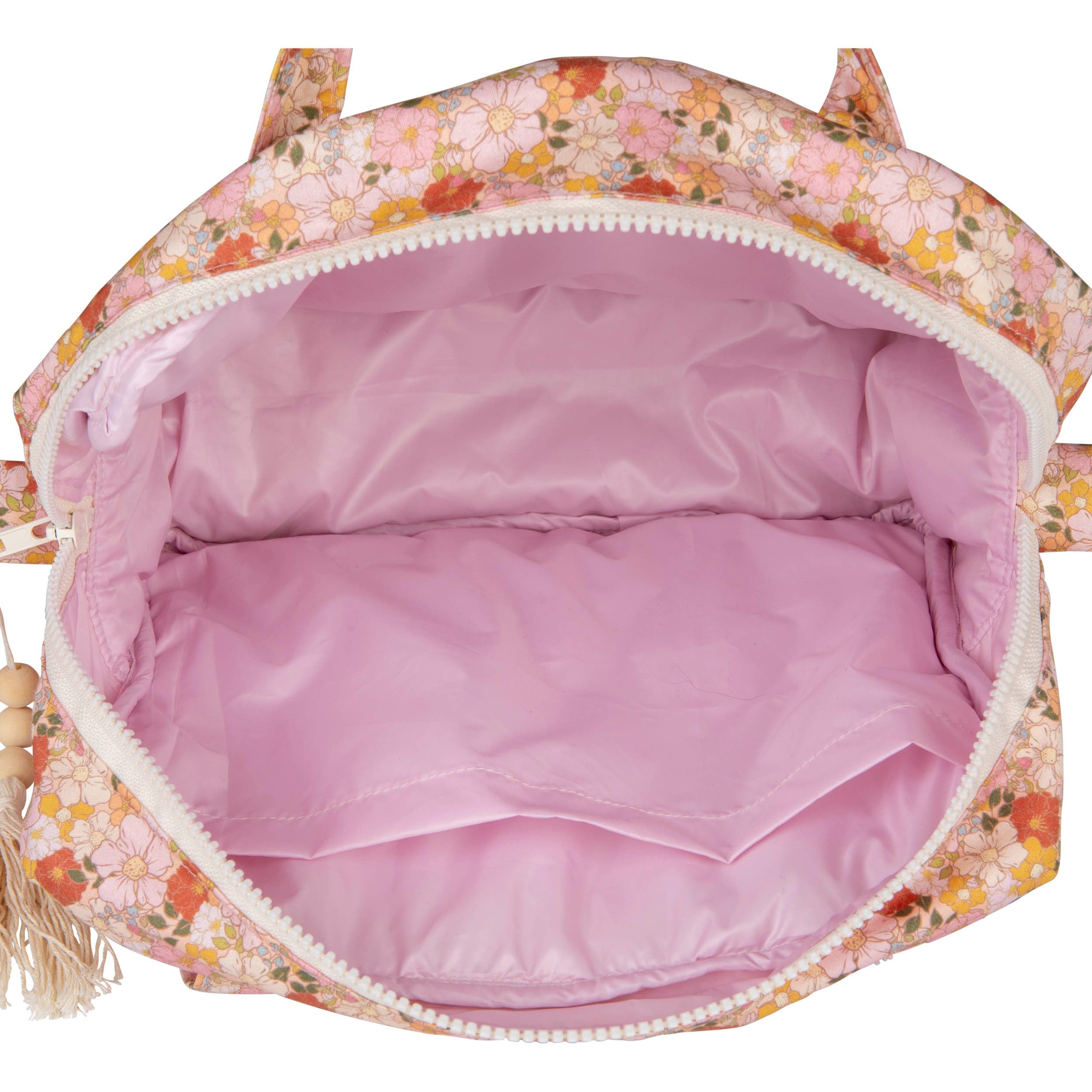 Large Make-Up Bag - Spring Garden
